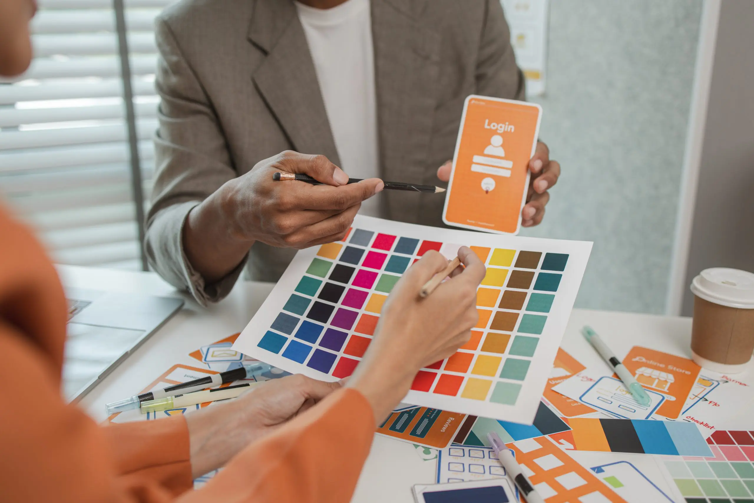 Professional plane expluatation service in big hangar