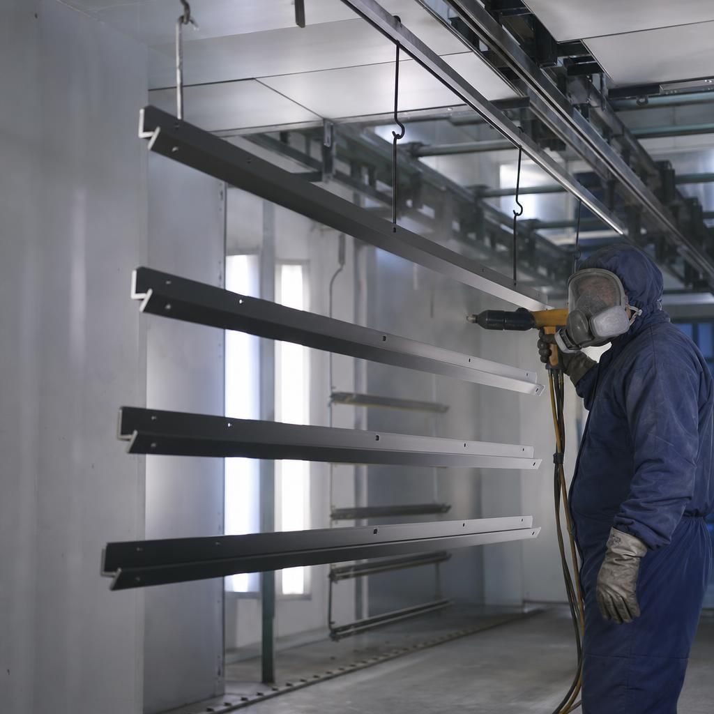 Chemical resistance in powder-coated products