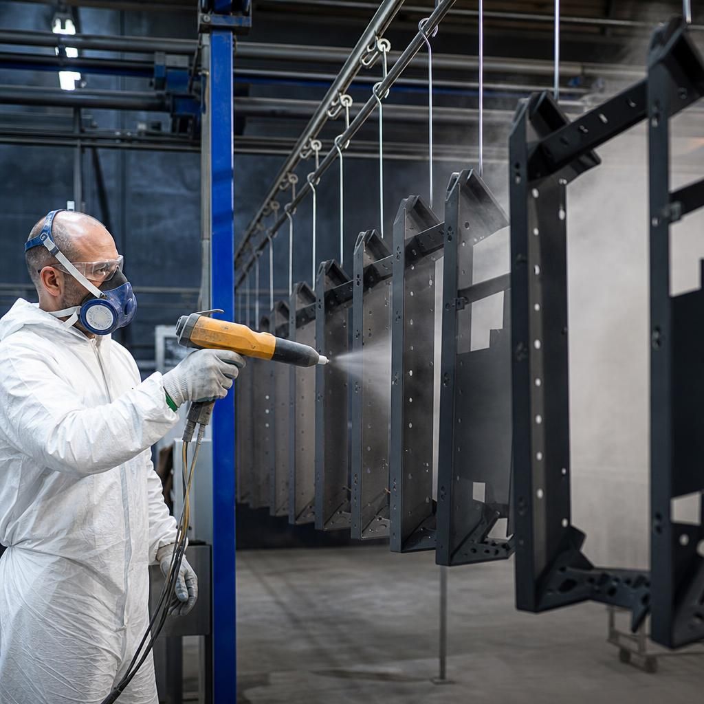 Environmentally friendly powder coating