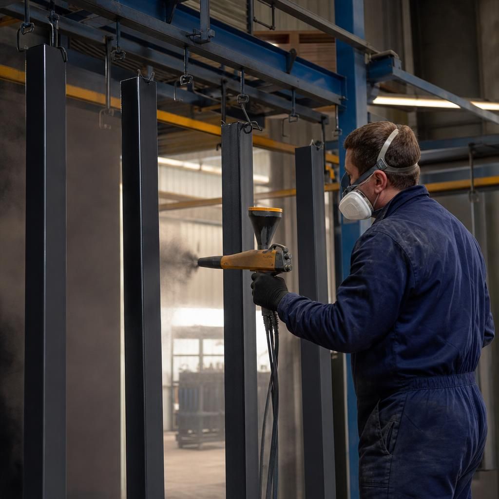 Chemical resistant coating demonstration