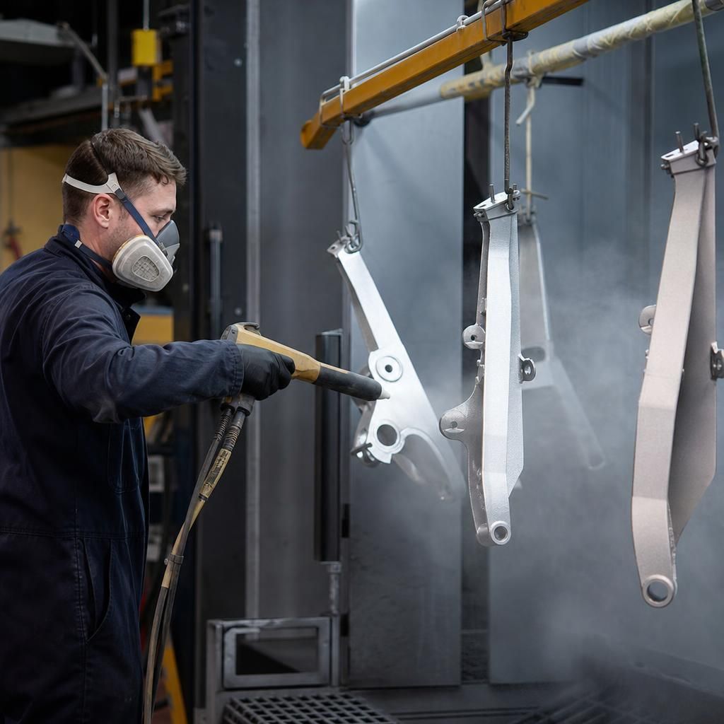 Polyester Coating on Aluminium Frames